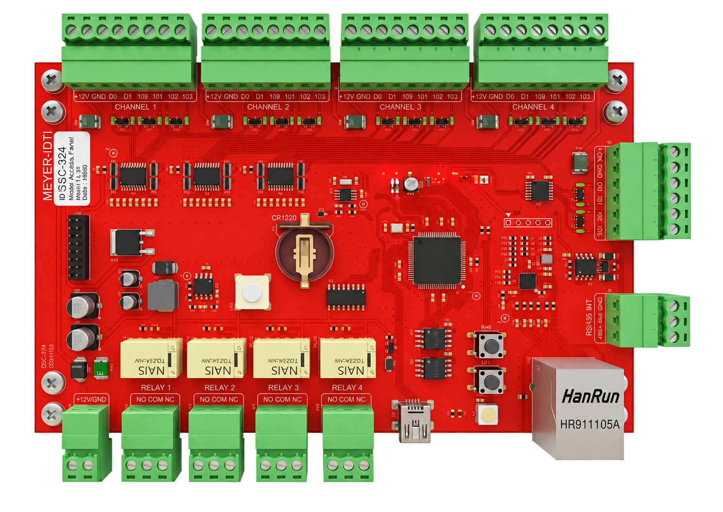 IDTI SSC-324 Geçiş kontrol paneli